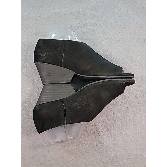 EILEEN FISHER Fig Nubuck Leather D’Orsay Pumps Heels Size 8 Women’s Designer - Picture 5 of 8
